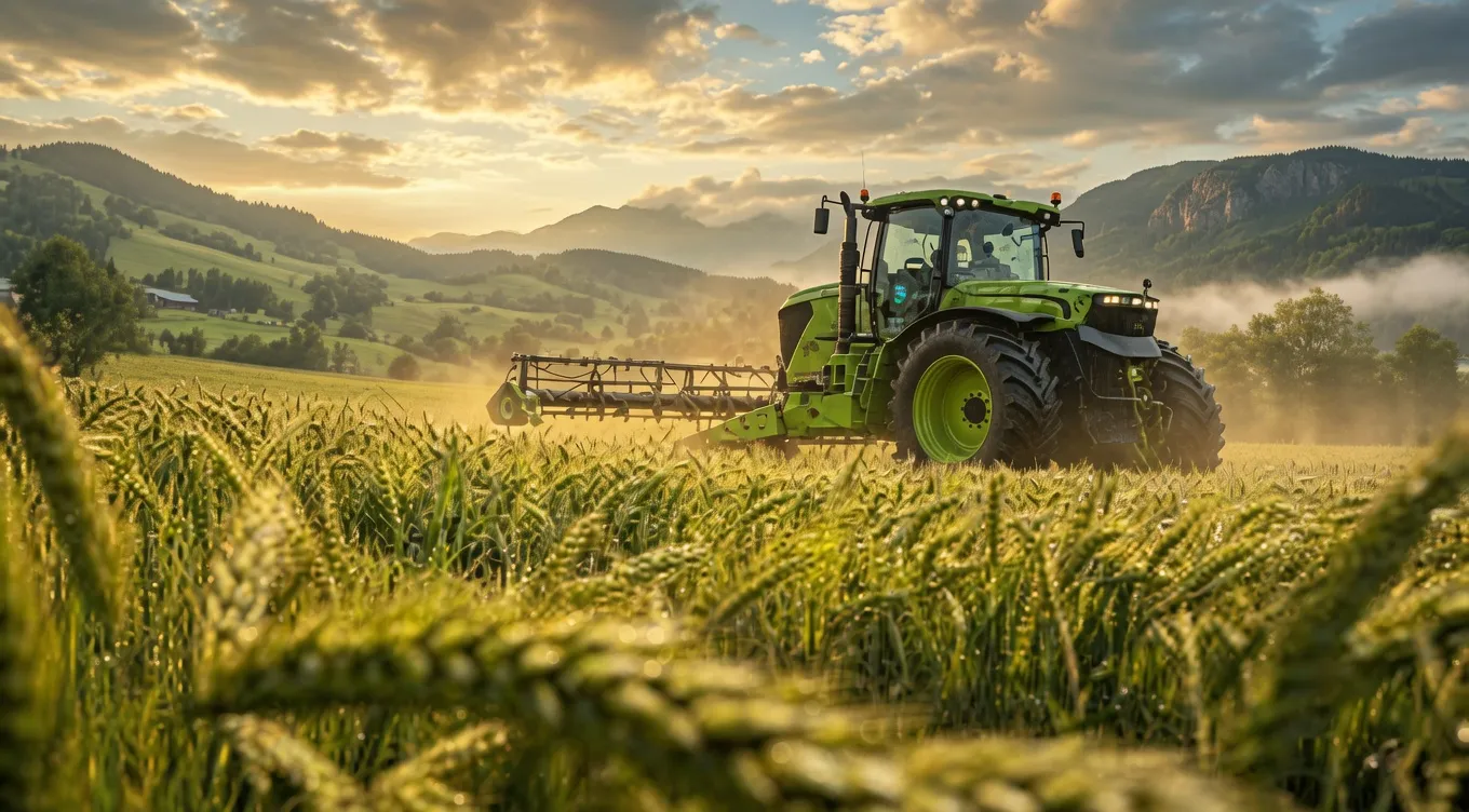 Single acting hydraulic cylinders for agriculture equipment