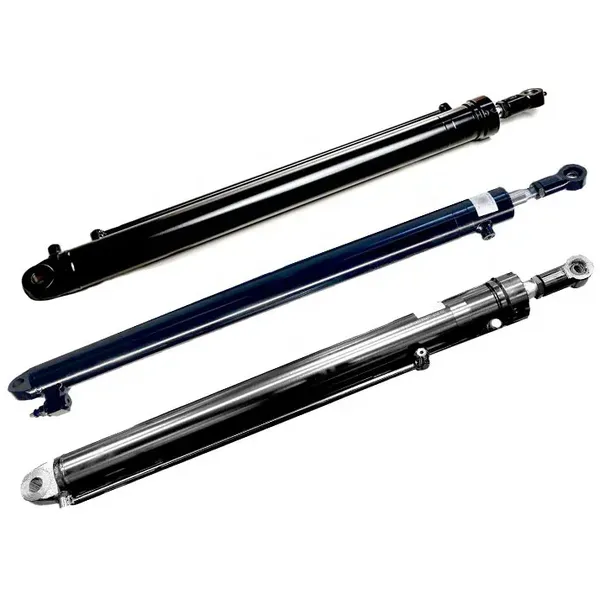 Forklift distance adjustment hydraulic cylinder