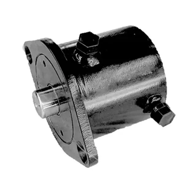 Cylinder end cap and port