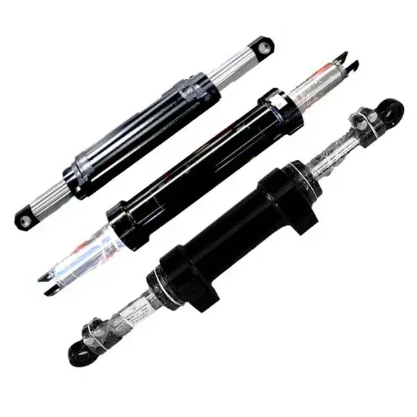 Tractor hydraulic steering cylinder