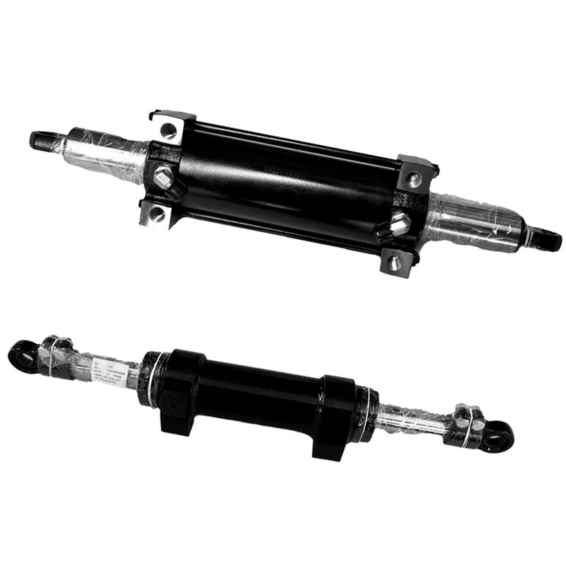 Agricultural steering cylinder heavy-duty guide detail