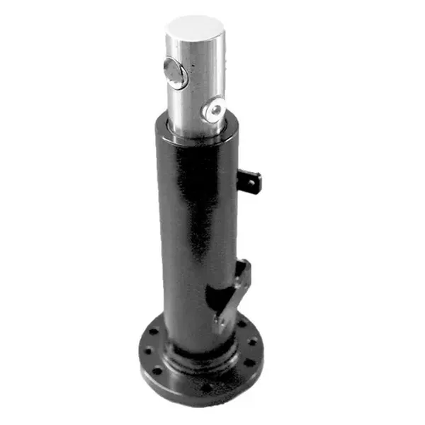 Lift hydraulic cylinder for industrial cart