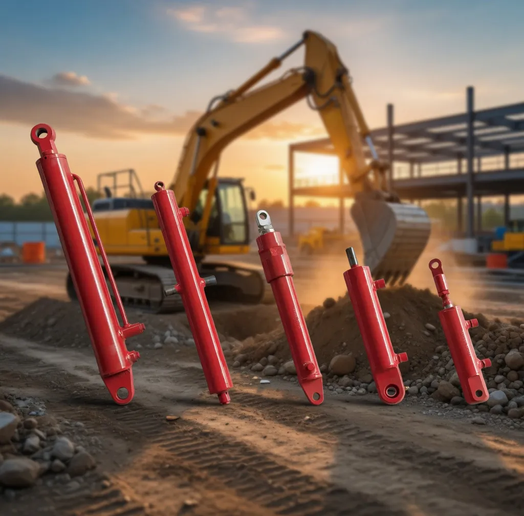 ZG series hydraulic cylinders harvesting machinery ram cylinder type selection